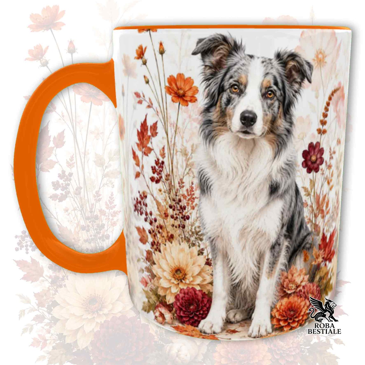 Tazza BORDER COLLIE Blue Merle - Collezione Fall...in Love
