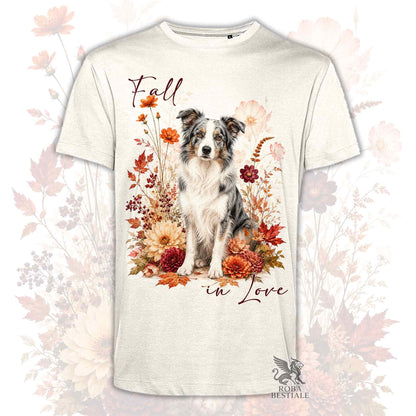 T-Shirt BORDER COLLIE Blue Merle - Collezione Fall...in Love