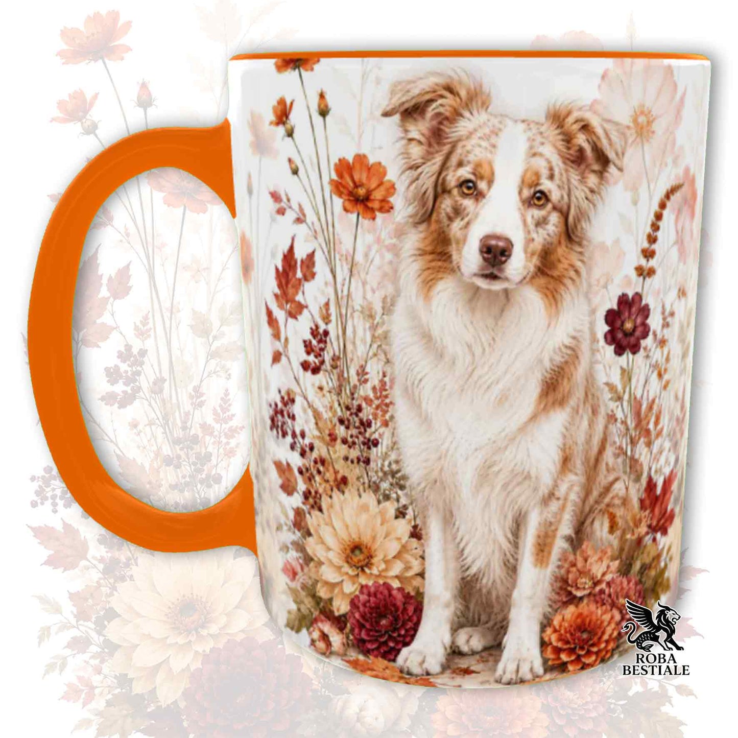 Tazza BORDER COLLIE Red Merle - Collezione Fall...in Love