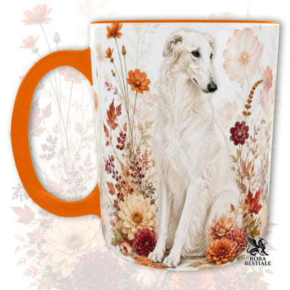 Tazza BORZOI Bianco - Collezione Fall...in Love