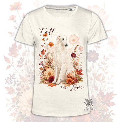 T-Shirt BORZOI Bianco - Collezione Fall...in Love