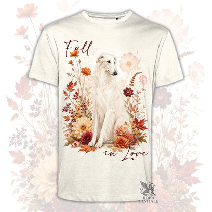 T-Shirt BORZOI Bianco - Collezione Fall...in Love