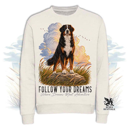 Felpa BOVARO DEL BERNESE - Girocollo - Collezione Dream