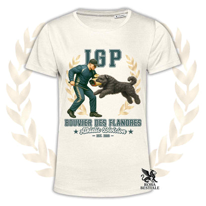 T-shirt IGP ATTACK – BOUVIER DES FLANDRES – Homme ou Femme, disponible en plusieurs couleurs – du XS au 5XL