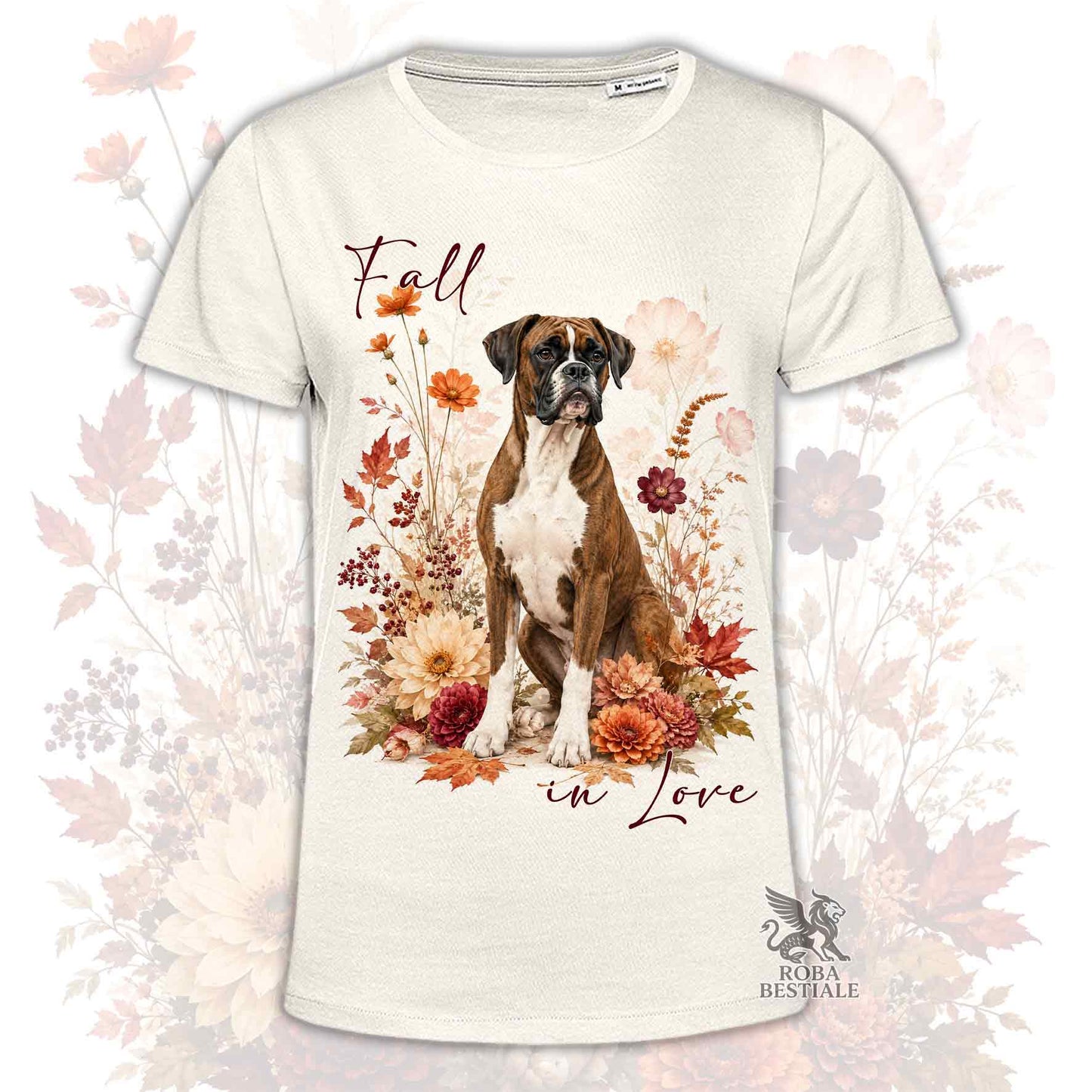 T-Shirt BOXER Tigrato - Collezione Fall...in Love