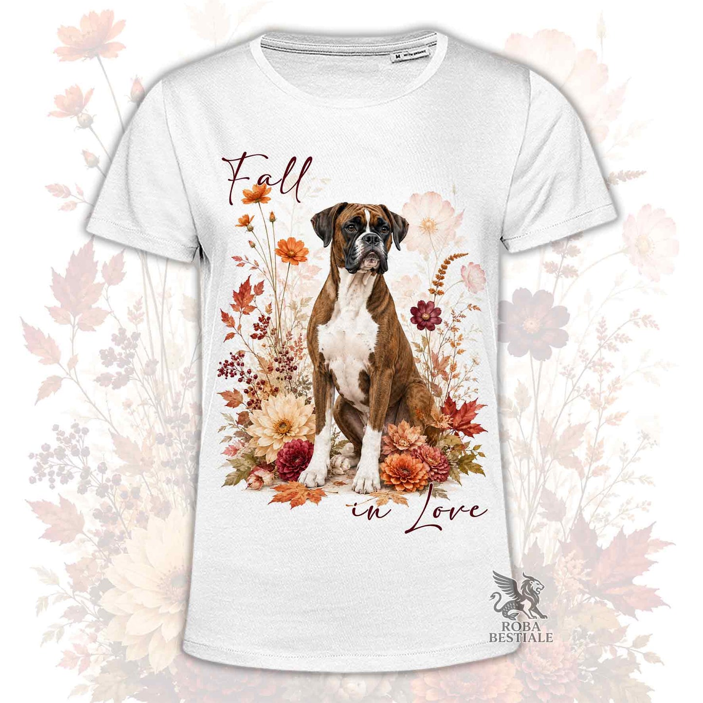 T-Shirt BOXER Tigrato - Collezione Fall...in Love