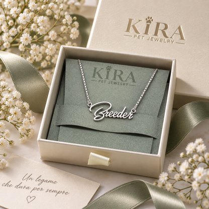 Collana BREEDER - Collezione Name by Kira Pet Jewelry
