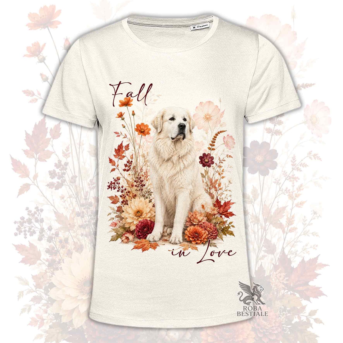 T-Shirt CANE DA MONTAGNA DEI PIRENEI - Collezione Fall...in Love