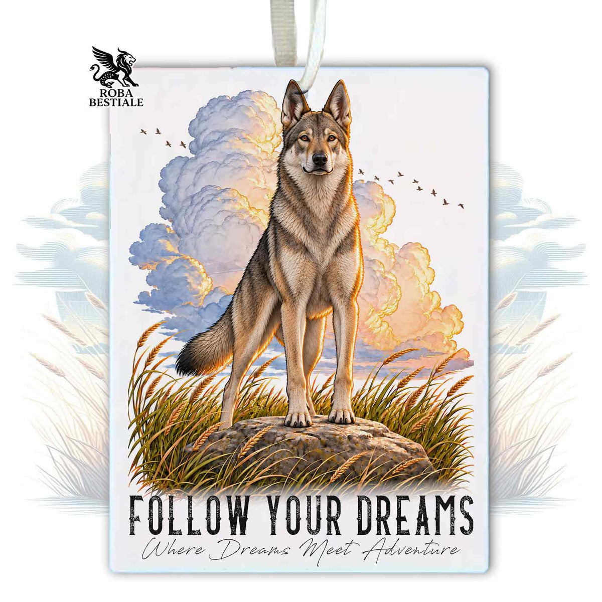 Profumatore CANE LUPO CECOSLOVACCO - Collezione dream