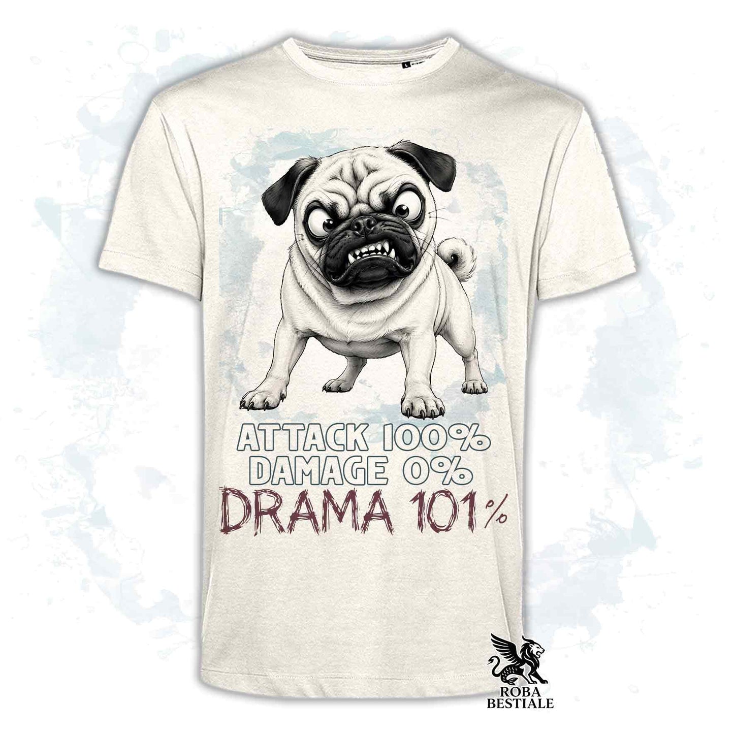 T-Shirt DOBERMANN Marron Fauve - Collection Zero Distance - Mondioring