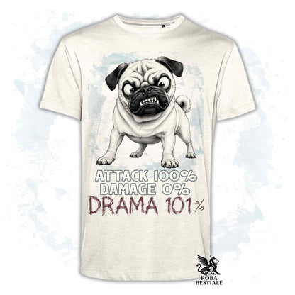 T-Shirt DOBERMANN Marron Fauve - Collection Zero Distance - Mondioring