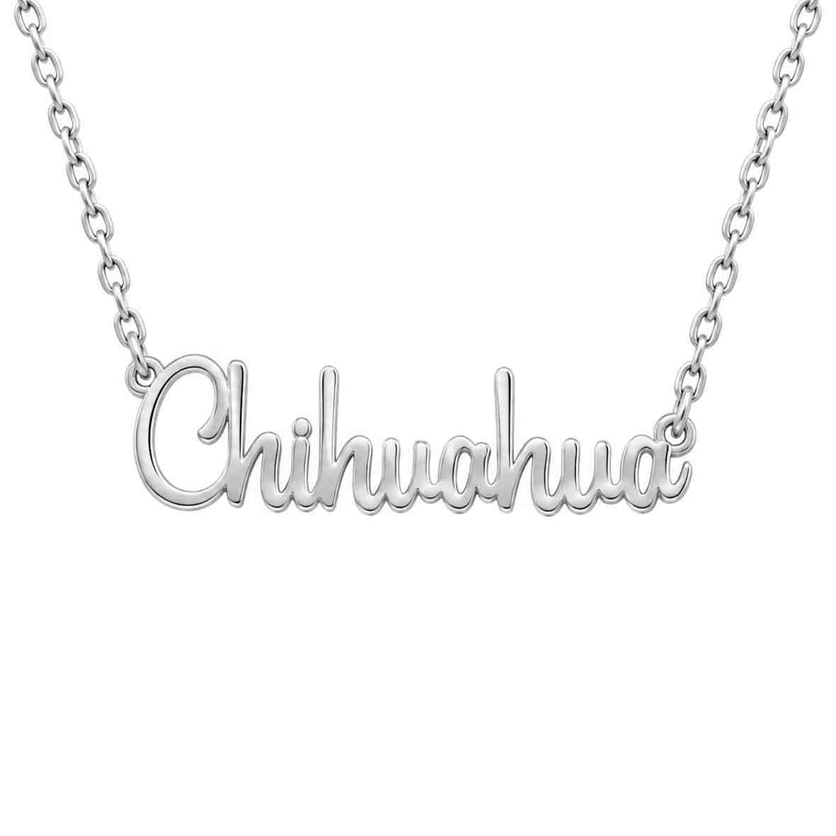 Collana CHIHUAHUA - Collezione Name by Kira Pet Jewelry