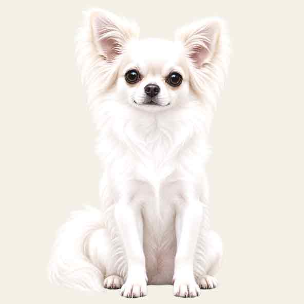 Chihuahua a pelo lungo