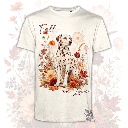 T-Shirt DALMATA Bianco e Fegato - Collezione Fall...in Love