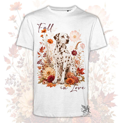 T-Shirt DALMATA Bianco e Fegato - Collezione Fall...in Love