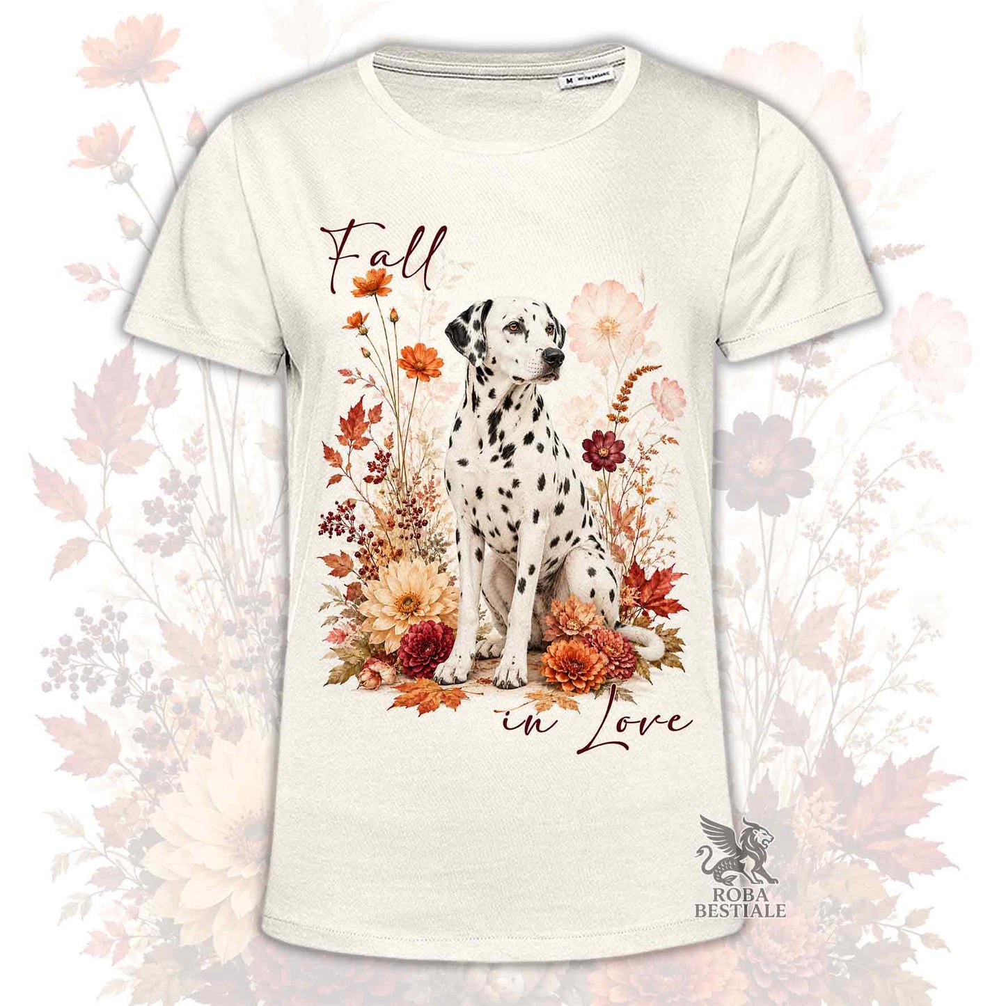 T-Shirt DALMATA Bianco e Nero - Collezione Fall...in Love