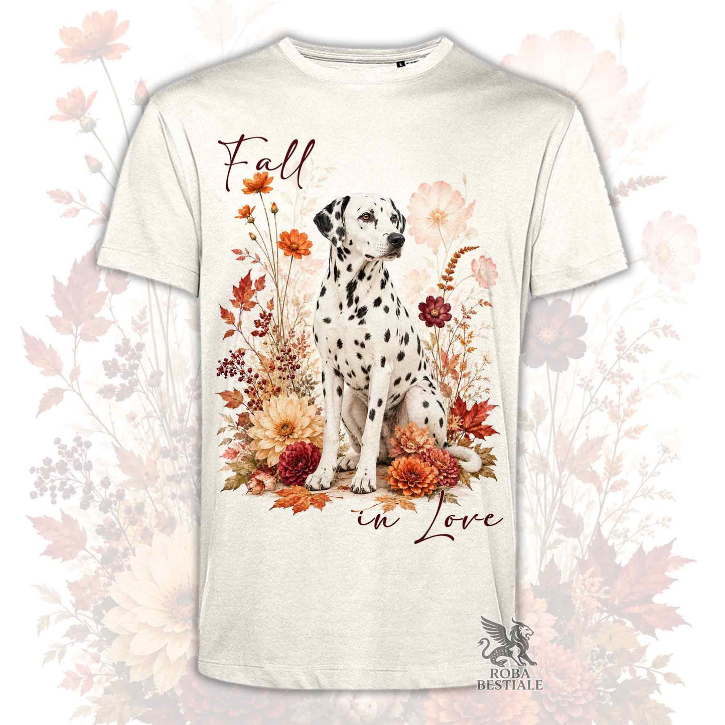 T-Shirt DALMATA Bianco e Nero - Collezione Fall...in Love