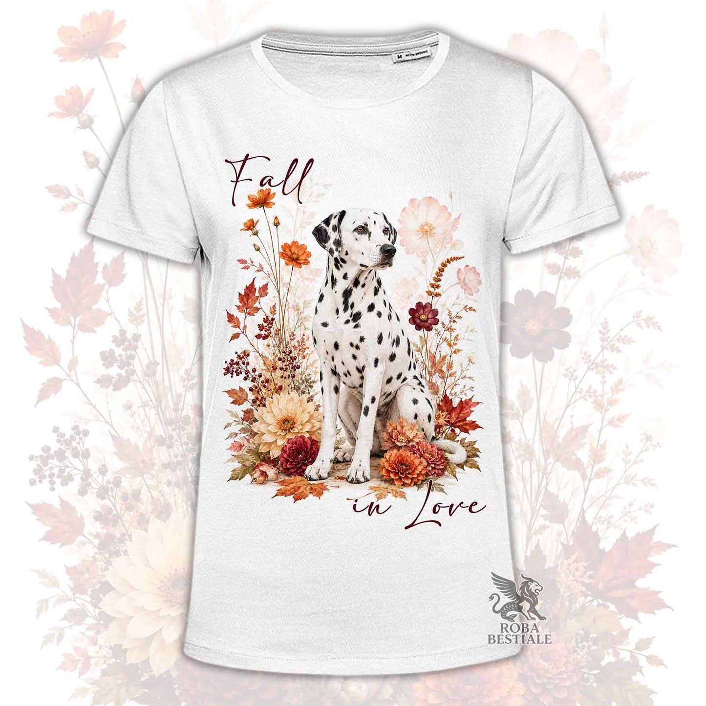 T-Shirt DALMATA Bianco e Nero - Collezione Fall...in Love