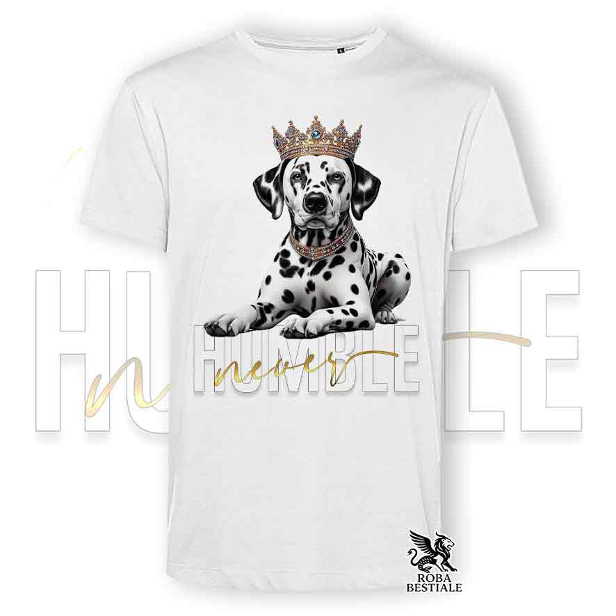 T-shirt DALMATA - Collezione Never Humble