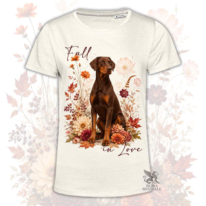 T-Shirt DOBERMANN Marrone Focato - Collezione Fall...in Love