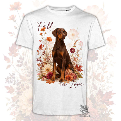 T-Shirt DOBERMANN Marrone Focato - Collezione Fall...in Love