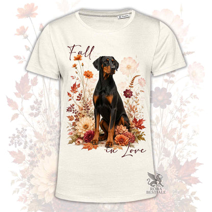 T-Shirt DOBERMANN Nero Focato - Collezione Fall...in Love