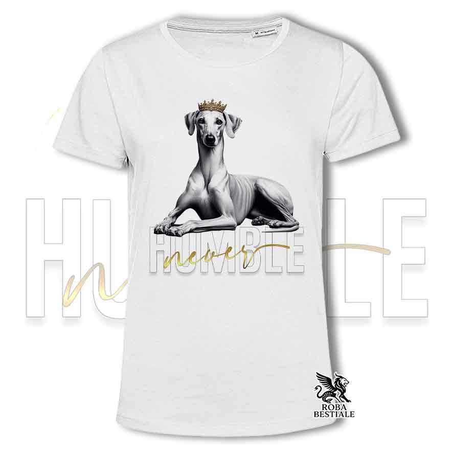 T-shirt GALGO ESPANOL Cannella - Collezione Never Humble