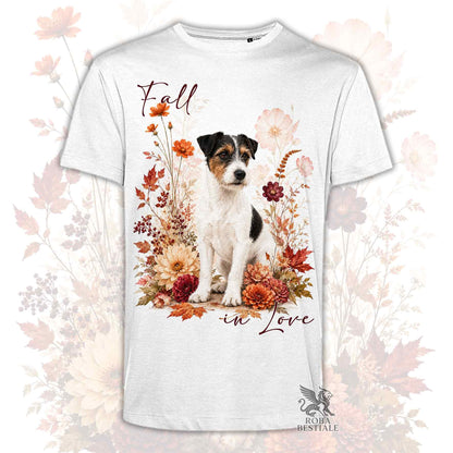 T-Shirt JACK RUSSELL TERRIER Broken Tricolore - Collezione Fall...in Love