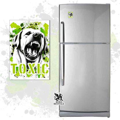 Calamita LABRADOR RETRIEVER Giallo - Collezione Toxic
