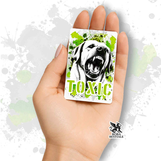 Calamita LABRADOR RETRIEVER Giallo - Collezione Toxic