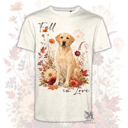 T-Shirt LABRADOR RETRIEVER Giallo - Collezione Fall...in Love
