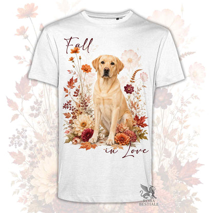 T-Shirt LABRADOR RETRIEVER Giallo - Collezione Fall...in Love