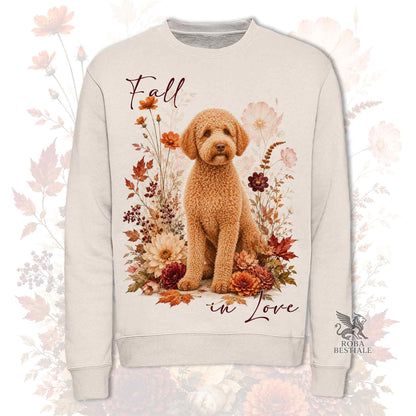 Felpa LAGOTTO ROMAGNOLO Arancio - Girocollo - Collezione Fall...in Love