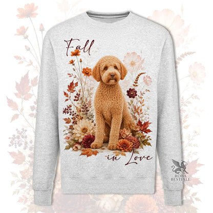 Felpa LAGOTTO ROMAGNOLO Arancio - Girocollo - Collezione Fall...in Love