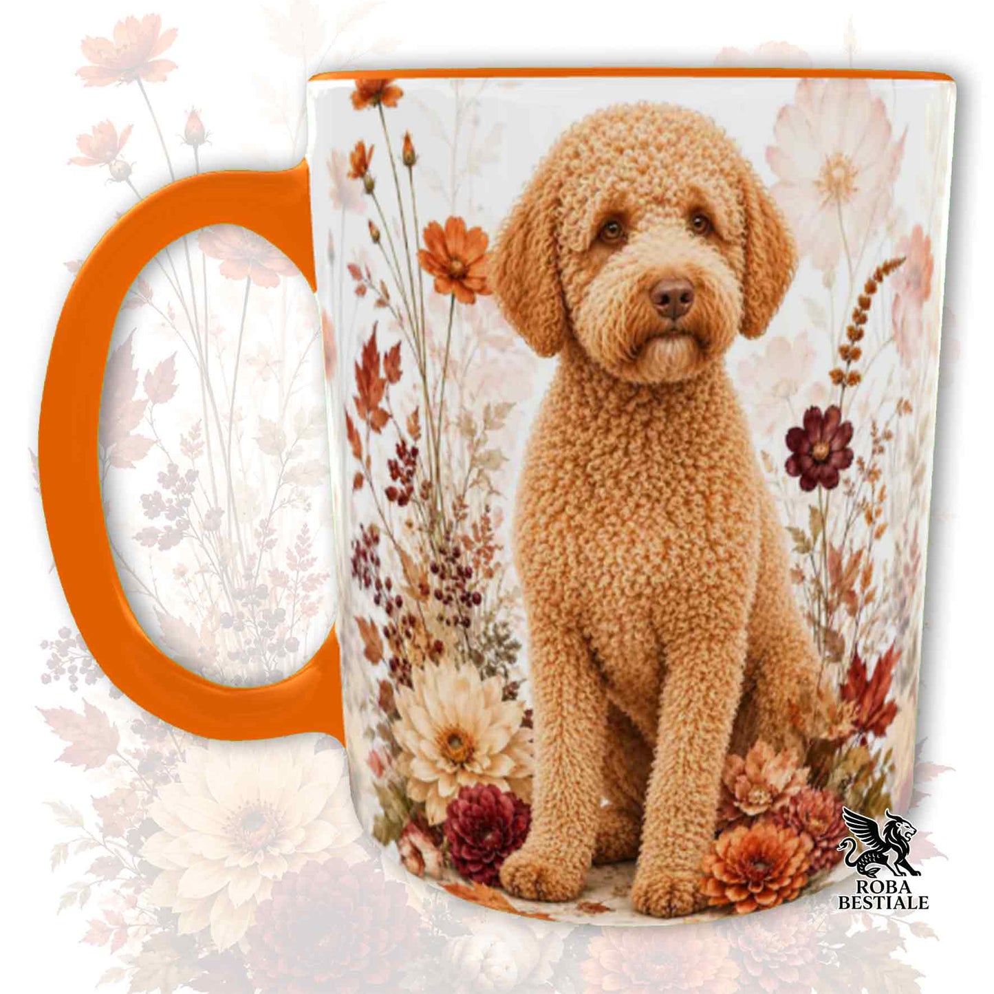 Tazza LAGOTTO ROMAGNOLO Arancio - Collezione Fall...in Love