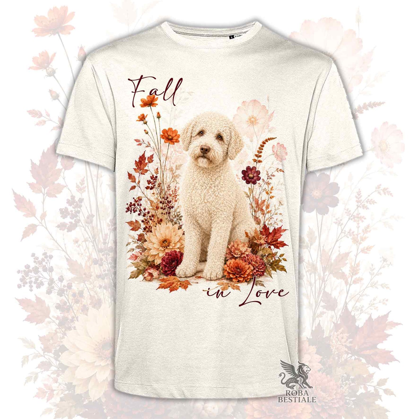 T-Shirt LAGOTTO ROMAGNOLO Bianco Sporco - Collezione Fall...in Love