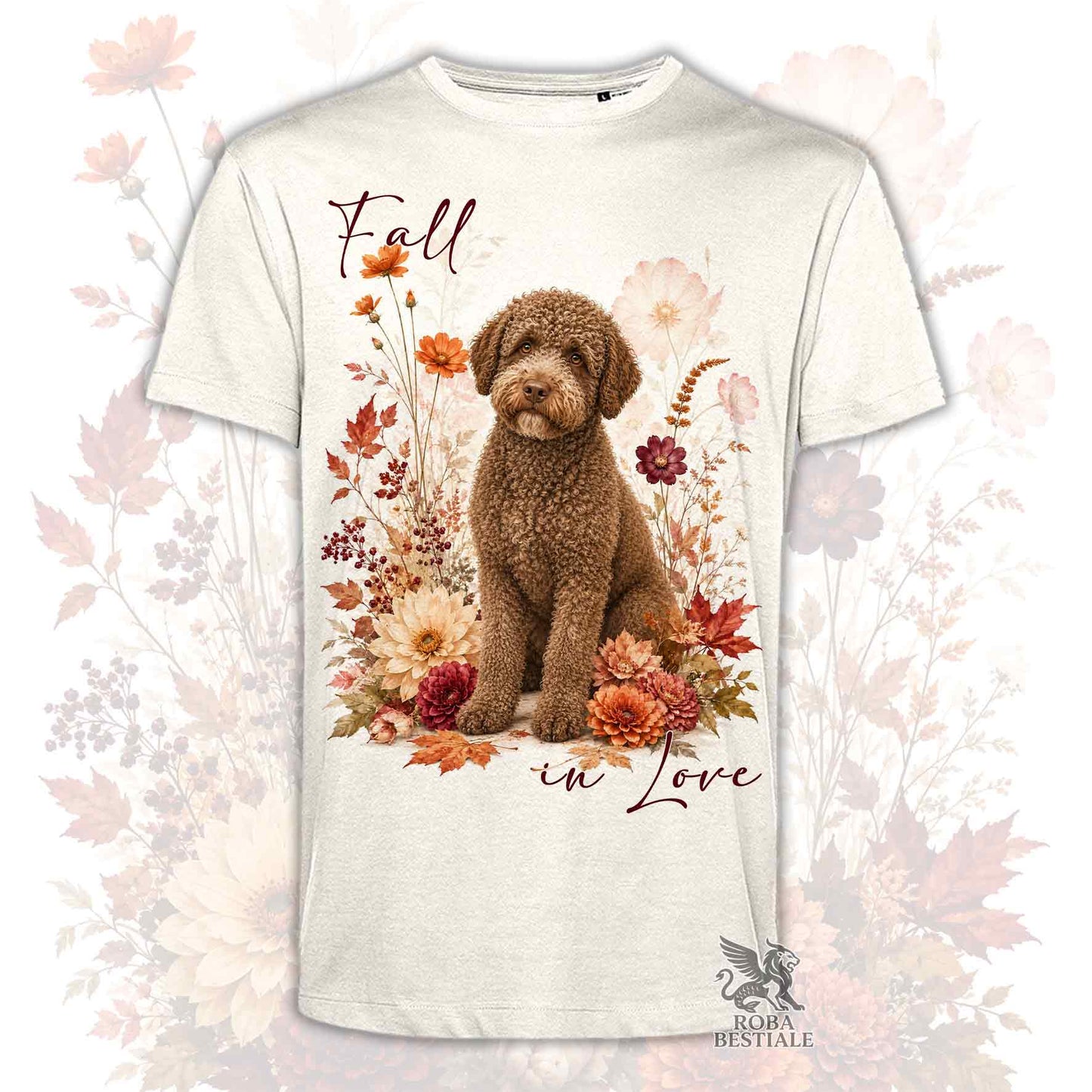 T-Shirt LAGOTTO ROMAGNOLO Marrone - Collezione Fall...in Love