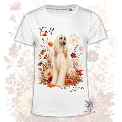 T-Shirt LEVRIERO AFGANO Crema - Collezione Fall...in Love