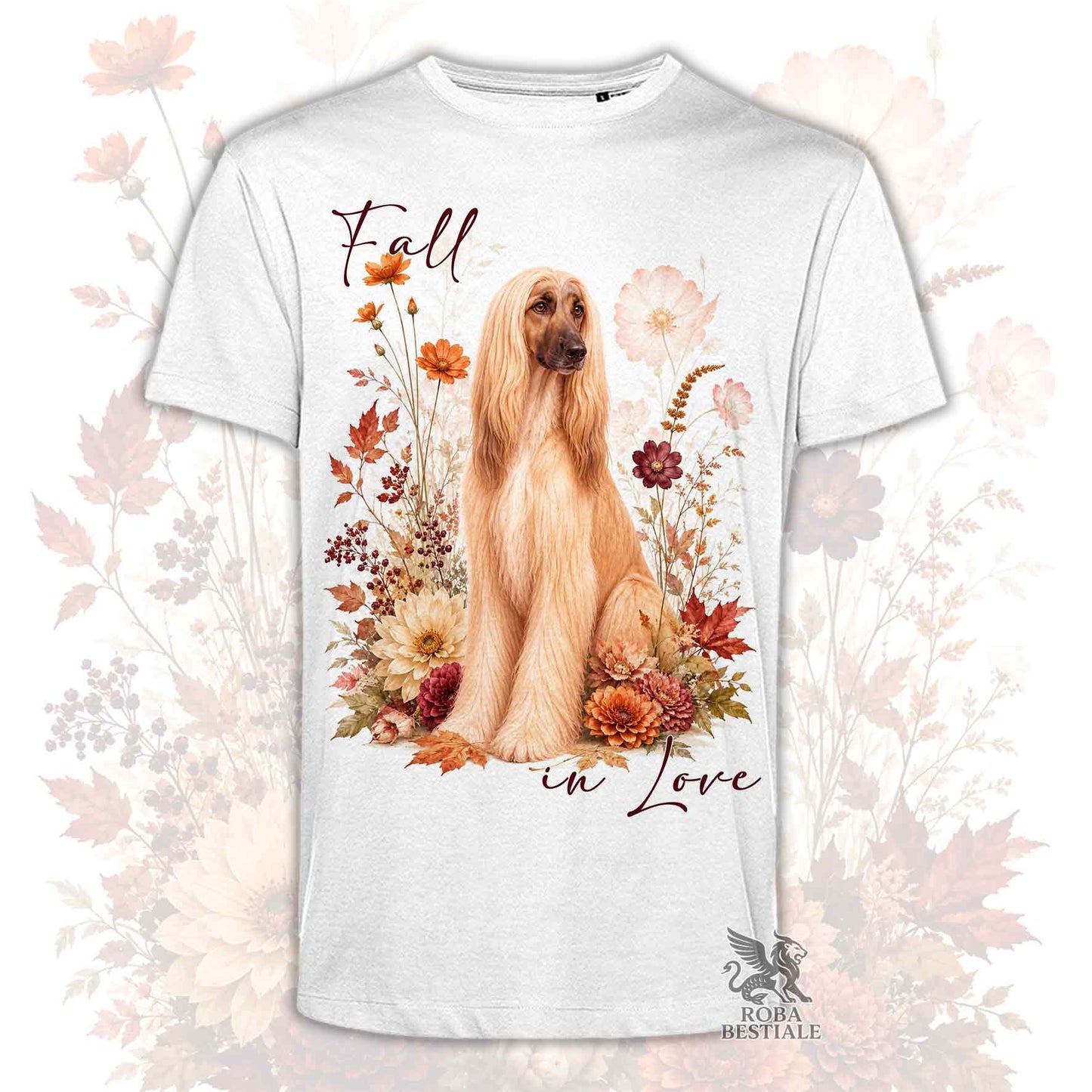 T-Shirt LEVRIERO AFGANO Fulvo - Collezione Fall...in Love