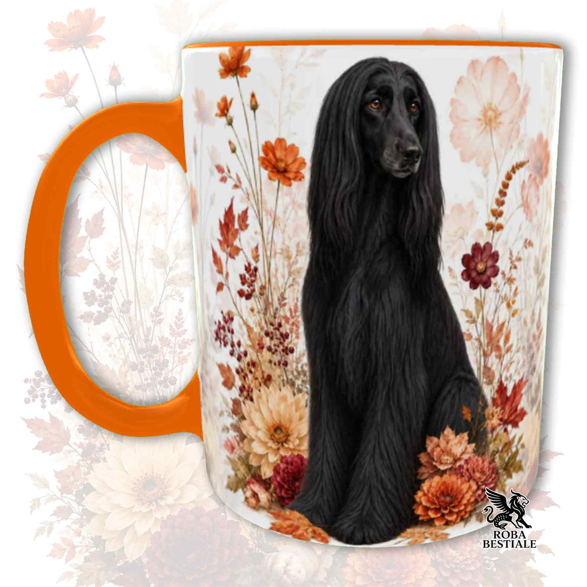 Tazza LEVRIERO AFGANO Nero - Collezione Fall...in Love