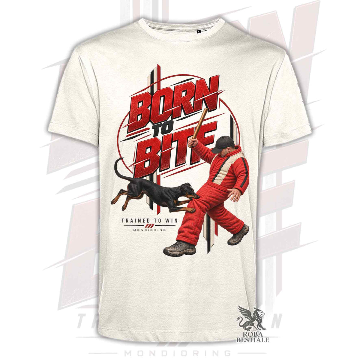 T-Shirt MANCHESTER TERRIER - Collezione Born To Bite - Mondioring