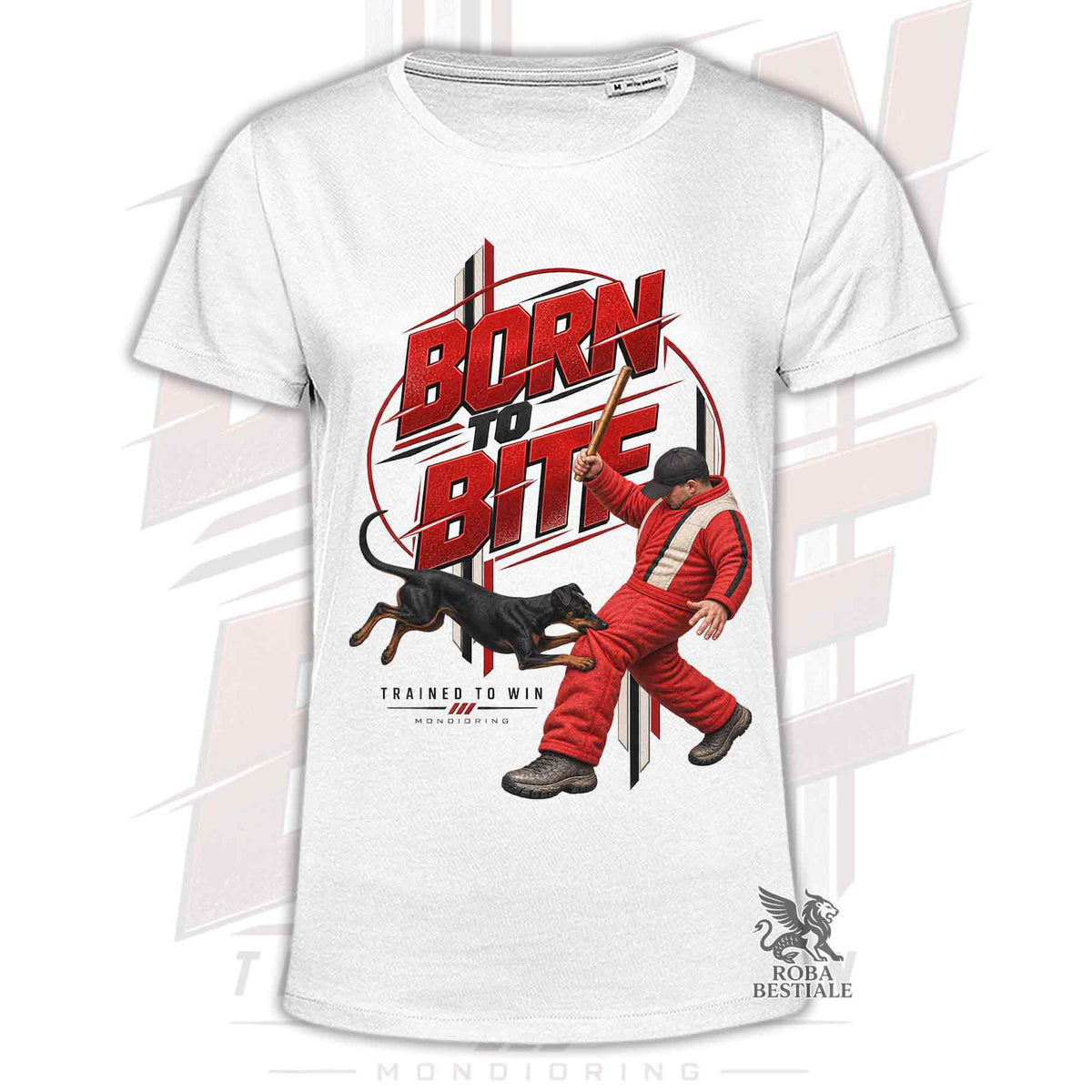 T-Shirt MANCHESTER TERRIER - Collezione Born To Bite - Mondioring