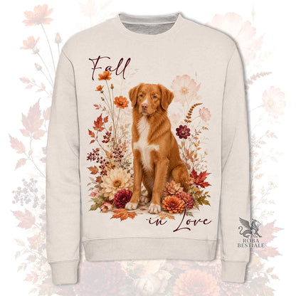 Felpa NOVA SCOTIA DUCK TOLLING RETRIEVER - Girocollo - Collezione Fall...in Love
