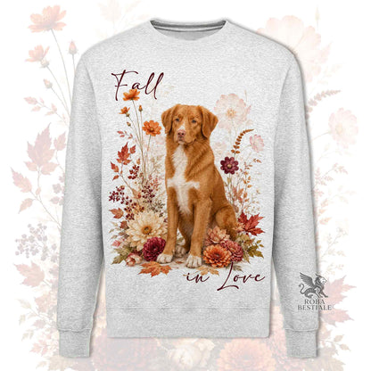Felpa NOVA SCOTIA DUCK TOLLING RETRIEVER - Girocollo - Collezione Fall...in Love