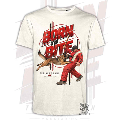T-Shirt PASTORE BELGA MALINOIS - Collezione Born To Bite - Mondioring