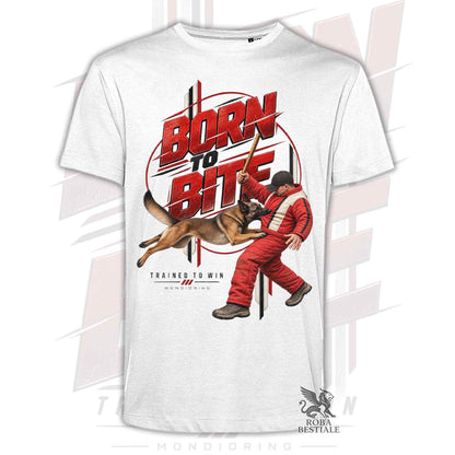 T-Shirt PASTORE BELGA MALINOIS - Collezione Born To Bite - Mondioring