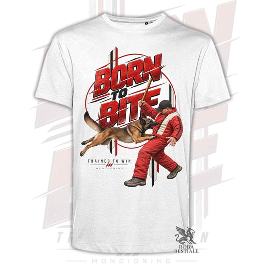 T-Shirt PASTORE BELGA MALINOIS - Collezione Born To Bite - Mondioring