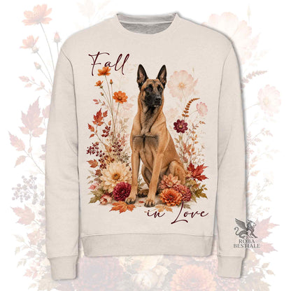 Felpa PASTORE BELGA MALINOIS - Girocollo - Collezione Fall...in Love