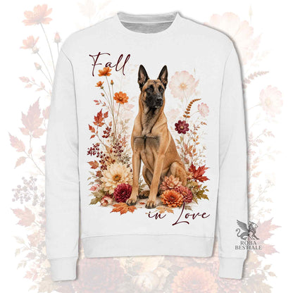 Felpa PASTORE BELGA MALINOIS - Girocollo - Collezione Fall...in Love
