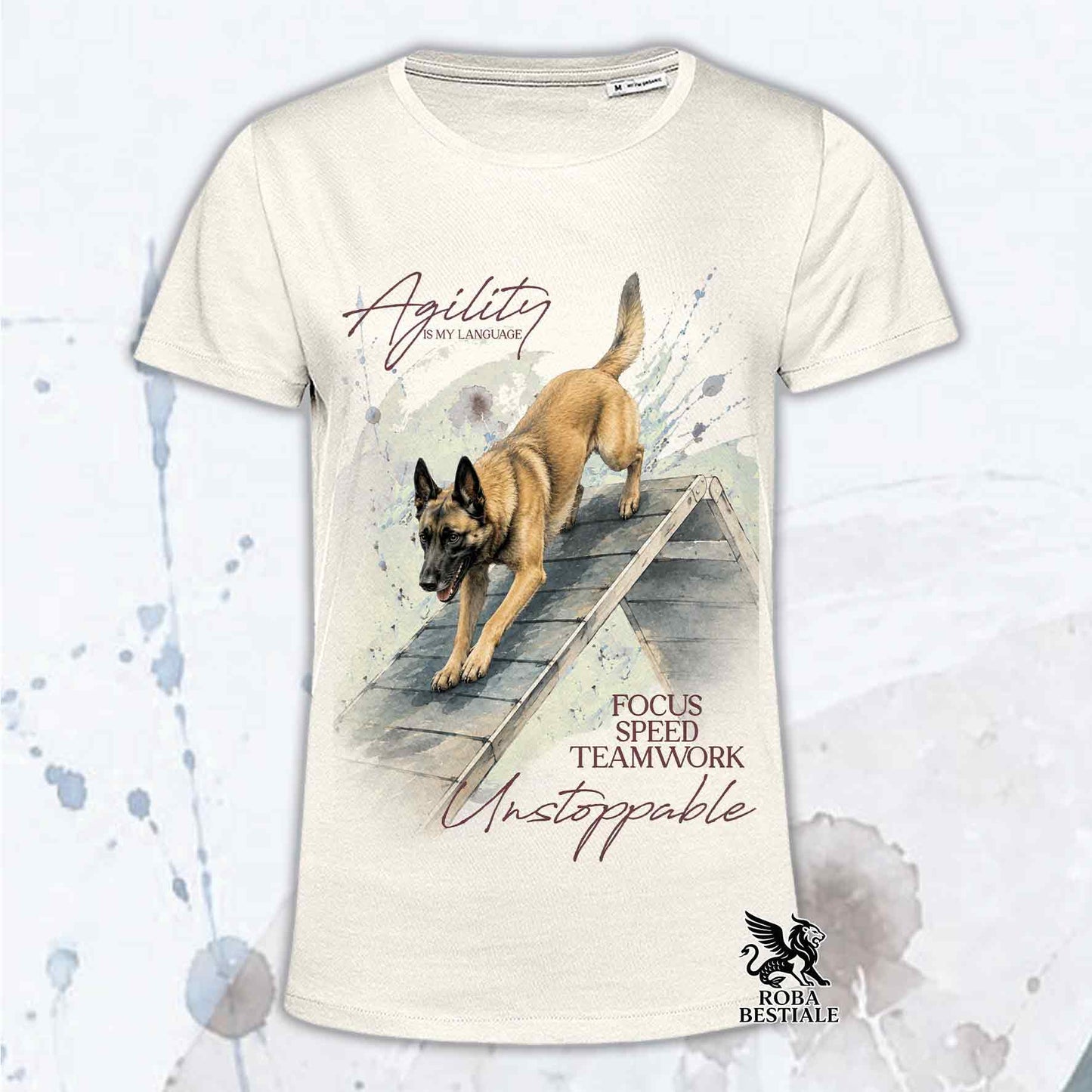 T-Shirt PASTORE BELGA MALINOIS - Collezione A-Frame Agility